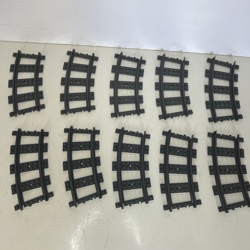 Lego train city x10 - lego, curved