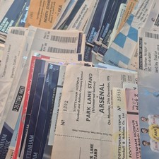 USED MATCH TICKETS - Tottenham