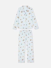 Printed Boyfriends Pyjamas Set  croissant new with tag women Primark 