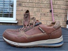 MEPHISTO BRADLEY HERITAGE SHOES sz10/45 CHESTNUT I-PATH/CATS/SKATE/CASUAL