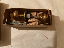 Safe - Vintage Brass Door