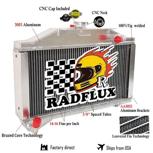 Full aluminum radiator - full,