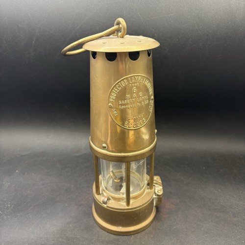 Miners safety lamp - safety, eccles