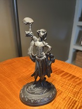 Antique Bronze Woman Lady