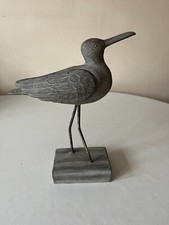 Vintage Wader bird figurine ornament