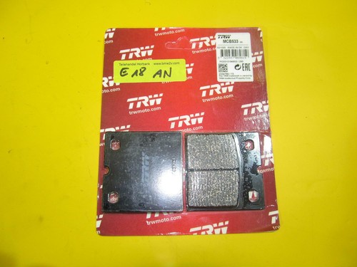 Front brake pads mcb533 bmw - front,