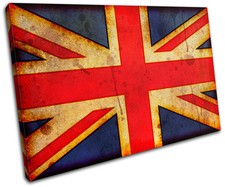 Abstract Union Jack Maps Flags