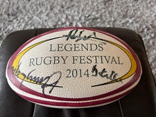 Signed Rare Legends Rugby