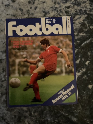Football monthly 1973 emlyn - football,
