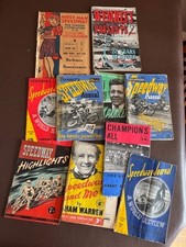 SPEEDWAY BOOKLETS AND WEST HAM PROGRAMME 1938 1946 1950S