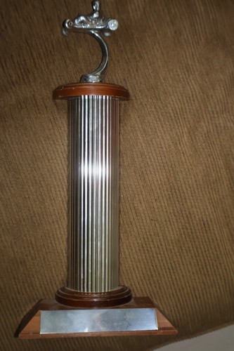 Vintage kart racing trophy - vintage,