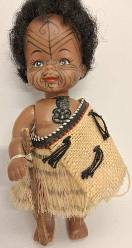 Māori doll vintage - 1960s, new