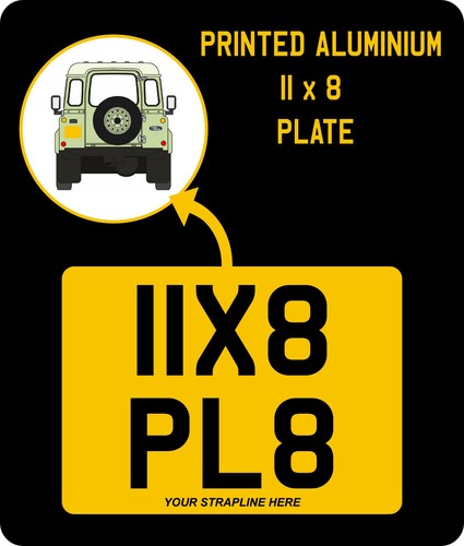 Aluminium plate 8 land - aluminium,