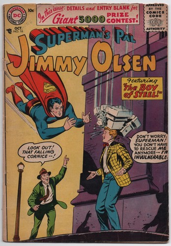 Superman pal jimmy olsen - jimmy,