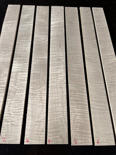 Curly flame maple 4 - flame, 4-string