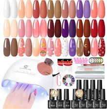 34pcs gel nail - nail, starter