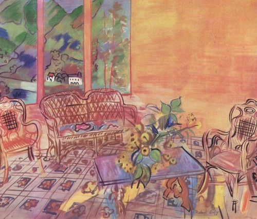 Raoul dufy vernet les bains - dufy, "vernet-les-bains"
