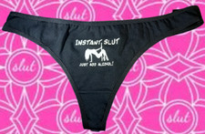 SLUT SLUTTY Knickers Naughty