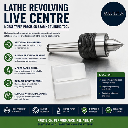 Lathe revolving live centre - live,