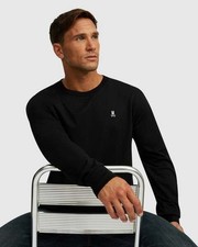 Psycho Bunny Mens Black Long