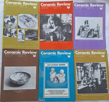 Ceramic Review Magazines x6