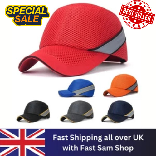 Work safety bump caps baseball - work,