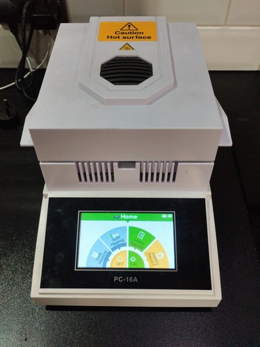Halogen moisture analyzer - halogen,