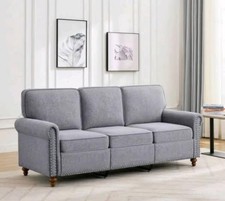 Grey 3 Seater Sofa, Couch