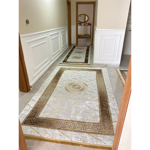 Luxury greek border - greek, hallway