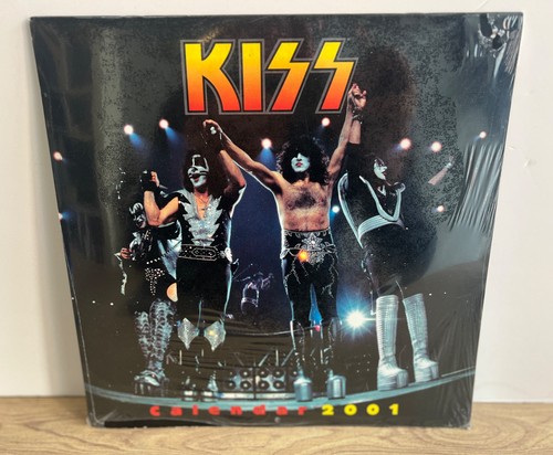 Kiss calendar 2001 - calendar, new