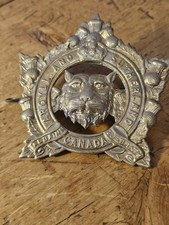 Argyll and Sutherland Highlanders Canada Cap Badge