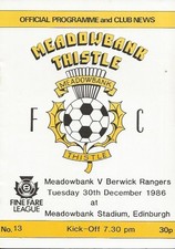 Meadowbank Thistle (Promoted)