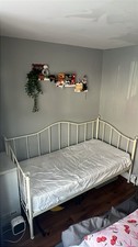 White Single Bed Frame