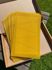 55 Brood Wax Foundation Sheets