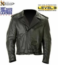 NEW Mens Premium Naked Leather