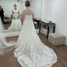 Caroline Castigliano ivory wedding dress 'The Victoria' with built in corset