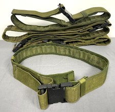 x5 British Green PLCE Webbing Waist Belts Military Job Lot
