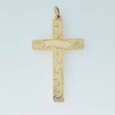 Antique 9ct Rose Gold Cross
