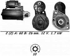 Genuine WAI Starter Motor for
