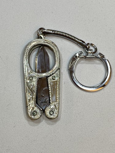 Vtg sterling etched japanese - etched,