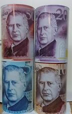 Extra Large Money Box Tin £5 £10 £20 £50 Pound Note Saving Cash Piggy Bank