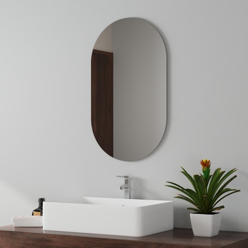 Emke large oval wall - large, mounted