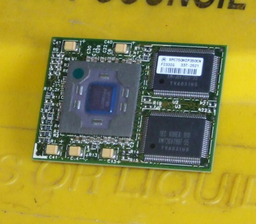 Apple 350mhz zif cpu - 350mhz,