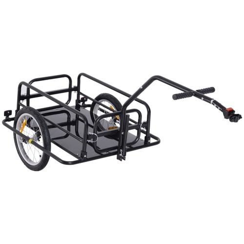 Bike cargo trailer with hitch - bike,