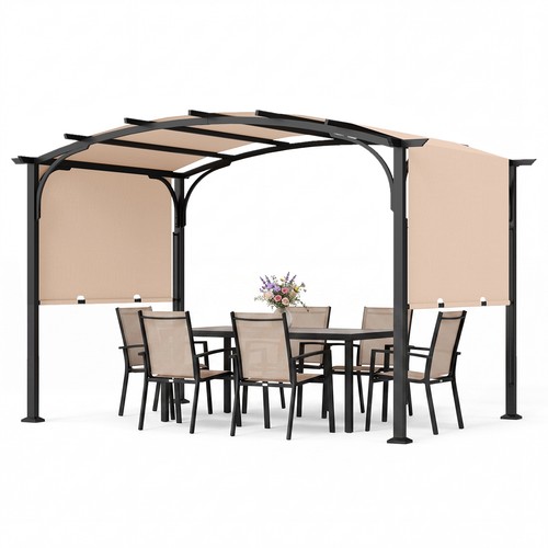Garden pergola sun shade - garden,