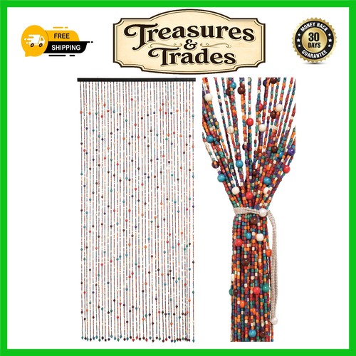 Handmade bamboo beaded - bamboo, door