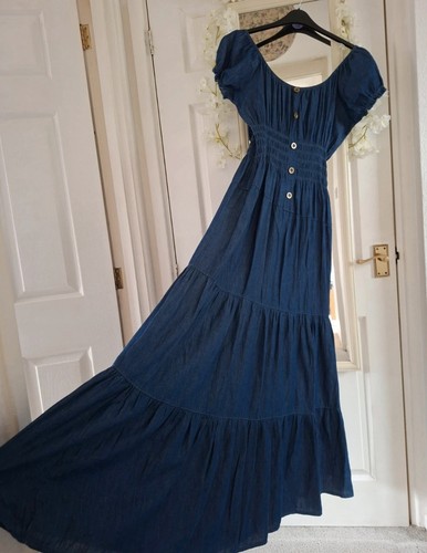 Dark wash cotton - cotton, denim