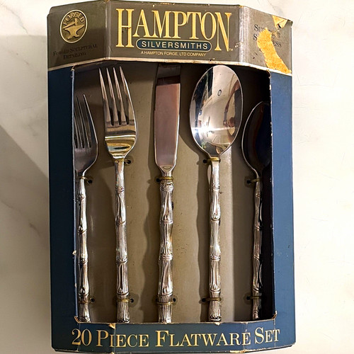 Hampton silversmiths 20pc - silversmiths,