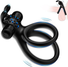 Dual Vibrating Cock Penis Ring
