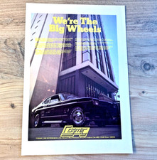 COSMIC ALLOY WHEELS - 1970s FRAMEABLE COLLECTIBLE ORIGINAL CLASSIC CAR ADVERT